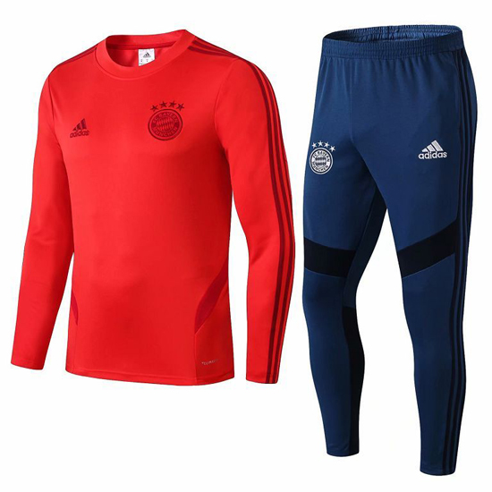 Tuta da Track Bayern Munich Bambino 2019/2020 Rosso - Clicca l'immagine per chiudere